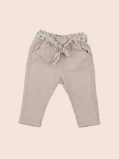 Jean - 9 mois Beige 1 - vertbaudet enfant 