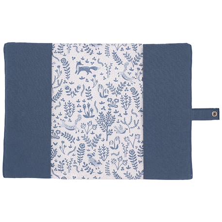 Protège-carnet de santé forêt enchantée Bleu, blanc 2 - vertbaudet enfant 