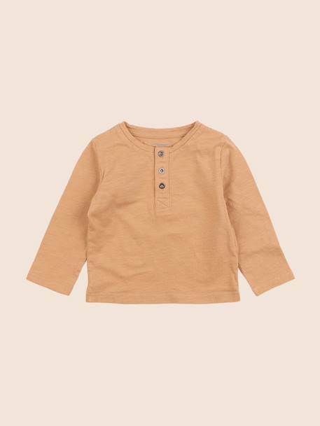 Tee-shirt - 6 mois Marron 1 - vertbaudet enfant 