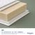 Matelas bébé bamboo | déhoussable Blanc 6 - vertbaudet enfant 