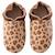 Chaussons  cuir souple léopard marron Beige 2 - vertbaudet enfant 