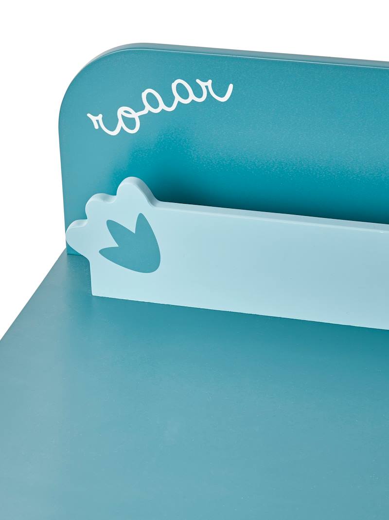 Bureau Maternelle Bunny Vertbaudet - Blanc Et Rose Avec Tiroirs Et Rangements
