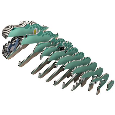Puzzle 3d - crocodile Green 2 - vertbaudet enfant 