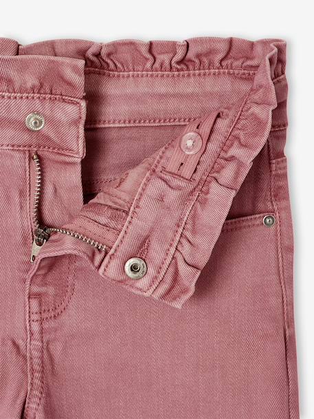 Pantalon slim fille encre+mauve 7 - vertbaudet enfant 