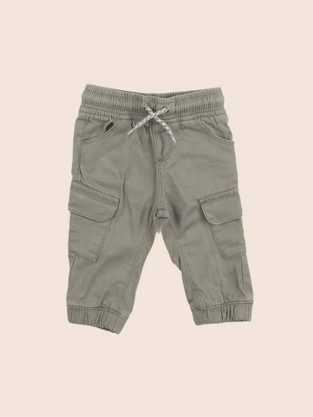 Pantalon - 6 mois Vert 1 - vertbaudet enfant 