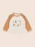 Tee-shirt - 6 mois Beige, marron 1 - vertbaudet enfant 