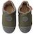 Chaussons bébé cuir souple velours Vert 2 - vertbaudet enfant 