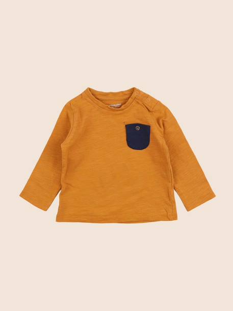 Tee-shirt - 6 mois Orange 1 - vertbaudet enfant 