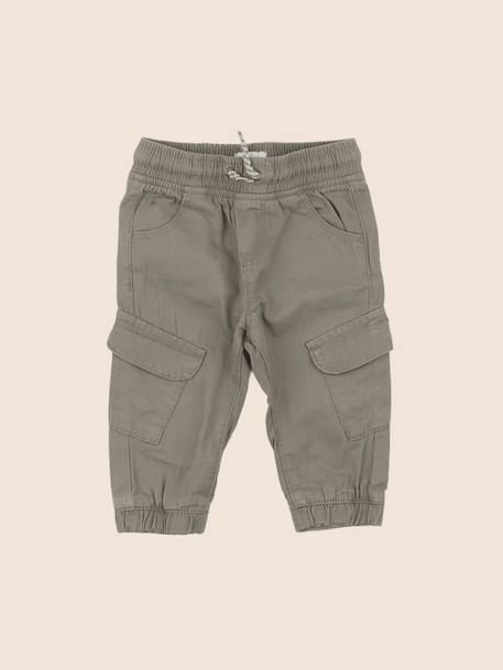 Pantalon - 9 mois Vert 1 - vertbaudet enfant 