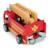 Camion de pompiers en bois Multicolor 2 - vertbaudet enfant 