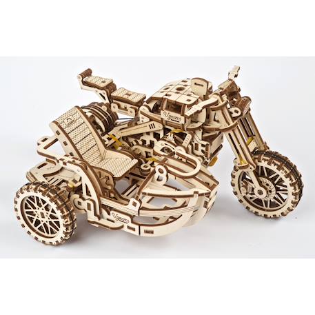 Horloge Steampunk 2.0 – Maquette mécanique en bois à construire, puzzle 3D décoratif Brown 2 - vertbaudet enfant 