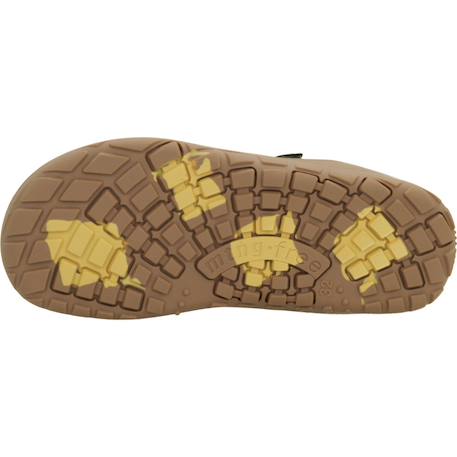 Bottines garçon synthétique fermeture éclair barefoot Green 6 - vertbaudet enfant 