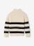Pull col montant garçon blanc chiné 2 - vertbaudet enfant 