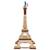 Maquette en bois à construire, puzzle 3D de la Tour Eiffel Brown 2 - vertbaudet enfant 
