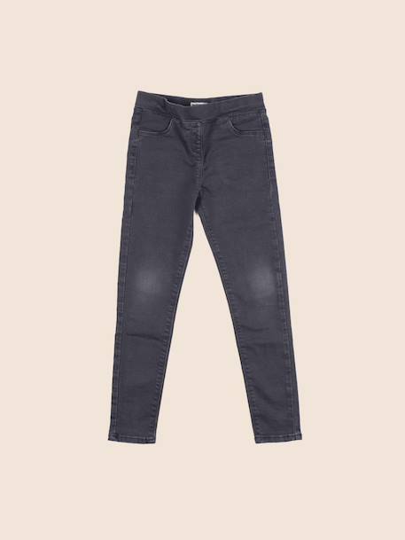 Jegging - 9 ans Gris 1 - vertbaudet enfant 