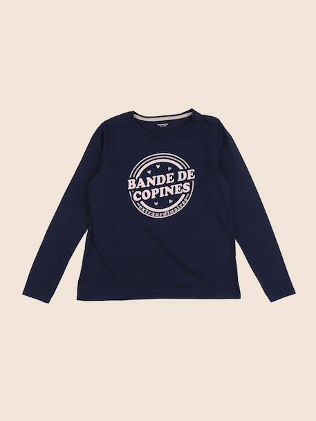 Tee-shirt - 12 ans Bleu 1 - vertbaudet enfant 
