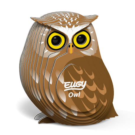 Puzzle 3d - hibou Brown 2 - vertbaudet enfant 