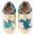 Chaussons cuir bébé gaël et tim les dragons Beige 2 - vertbaudet enfant 