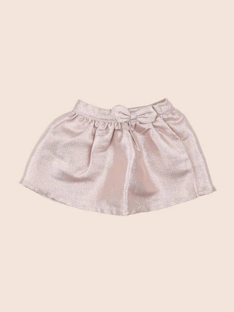 Jupe - 12 mois Rose, argent 1 - vertbaudet enfant 
