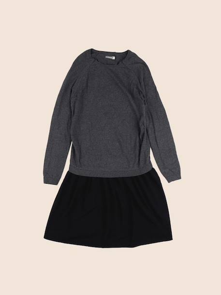 Robe grossesse - 42 à 44 Gris 1 - vertbaudet enfant 