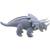 Peluche Triceratops tricoté bleu – Grand modèle Blue 2 - vertbaudet enfant 