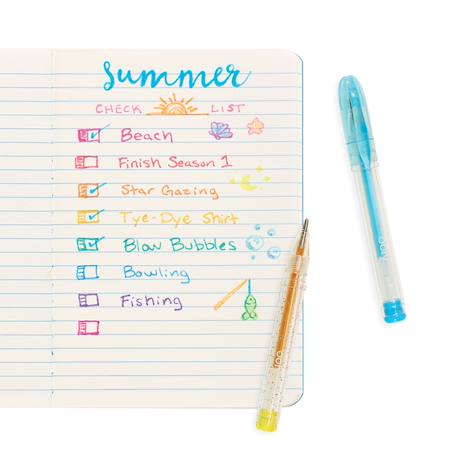 Set de 20 mini stylos gel parfumés Mini Doodlers – Couleurs pailletées, néon et pastel Multicolor 2 - vertbaudet enfant 