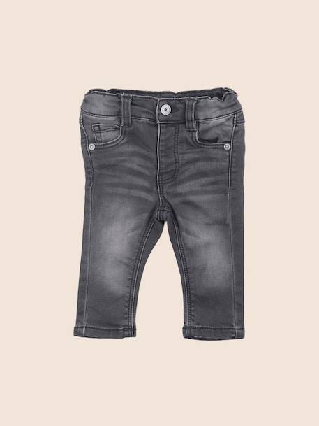 Jean - 3 mois Gris 1 - vertbaudet enfant 