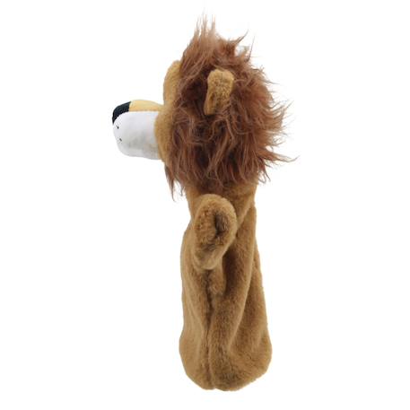 Marionnette Lion ECO Puppet Buddies – Jeu d’imagination pour enfants Brown 2 - vertbaudet enfant 