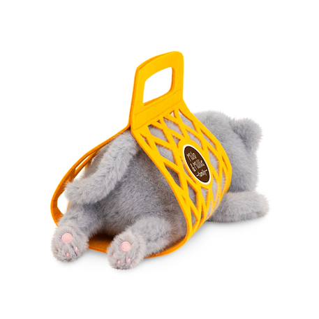 Peluche chat gris 35 cm Grey 2 - vertbaudet enfant 
