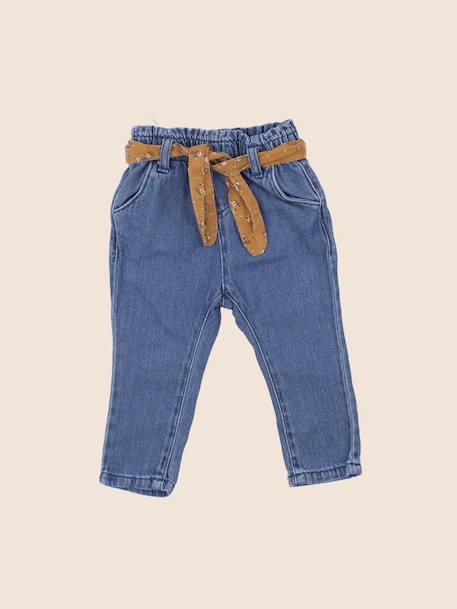 Jean - 6 mois Bleu 1 - vertbaudet enfant 
