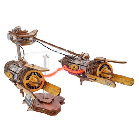 Podracer d’Anakin Skywalker – Maquette Star Wars à construire, vaisseau lumineux avec arc électrique Multicolor 2 - vertbaudet enfant 