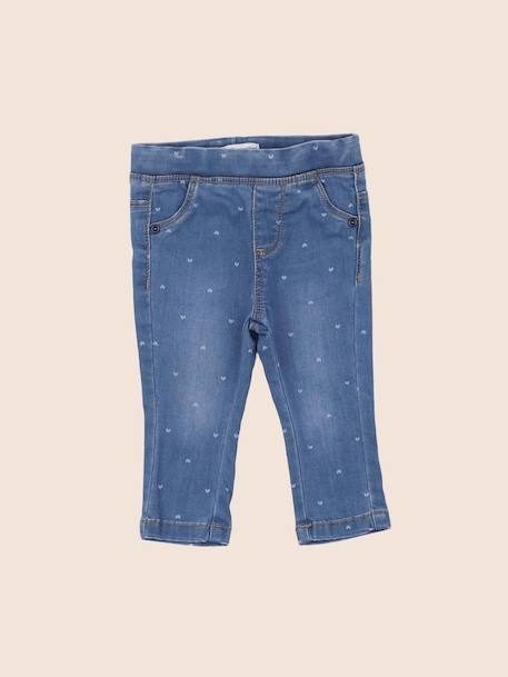 Jegging - 6 mois Bleu 1 - vertbaudet enfant 
