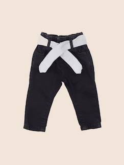 Seconde main-Fille-Pantalon-Jean - 3 mois