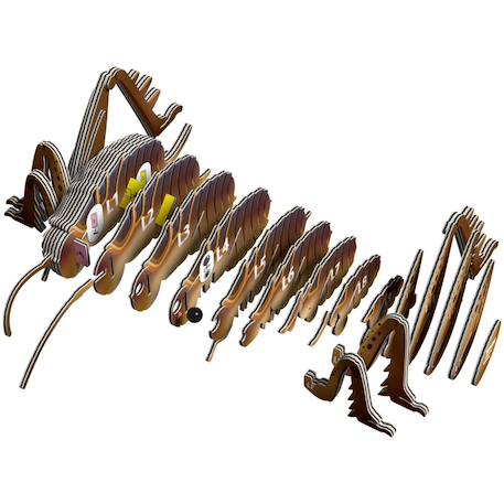 Puzzle 3d - sauterelle Brown 2 - vertbaudet enfant 