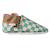 Chaussons bébé cuir souple damier Bleu 1 - vertbaudet enfant 