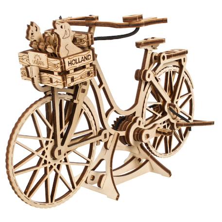 Bicyclette hollandaise – Maquette en bois à construire, puzzle 3D mécanique Brown 2 - vertbaudet enfant 
