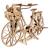 Bicyclette hollandaise – Maquette en bois à construire, puzzle 3D mécanique Brown 2 - vertbaudet enfant 