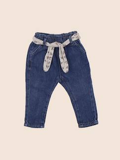 Seconde main-Fille-Pantalon-Jean - 6 mois