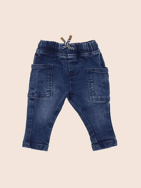 Jean - 3 mois Bleu 1 - vertbaudet enfant 