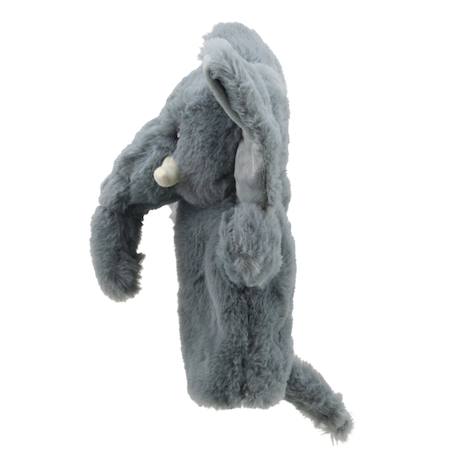 Marionnette Éléphant écologique ECO Puppet Buddies – Jeu d’imagination pour enfants Grey 2 - vertbaudet enfant 