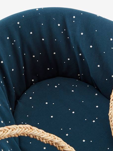 Housse pour couffin marine+Teddy 7 - vertbaudet enfant 