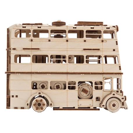 Magicobus – Maquette en bois Harry Potter à construire, bus mécanique 3D Brown 2 - vertbaudet enfant 