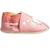 Chaussons bébé cuir souple laura la licorne Rose 1 - vertbaudet enfant 