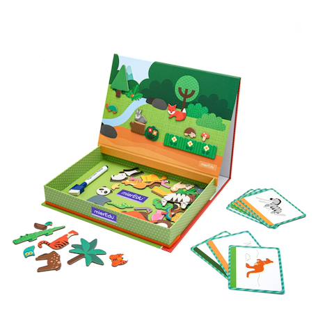 Mallette magnétique éducative 53 aimants – Jeu créatif et pratique pour enfants Multicolor 2 - vertbaudet enfant 