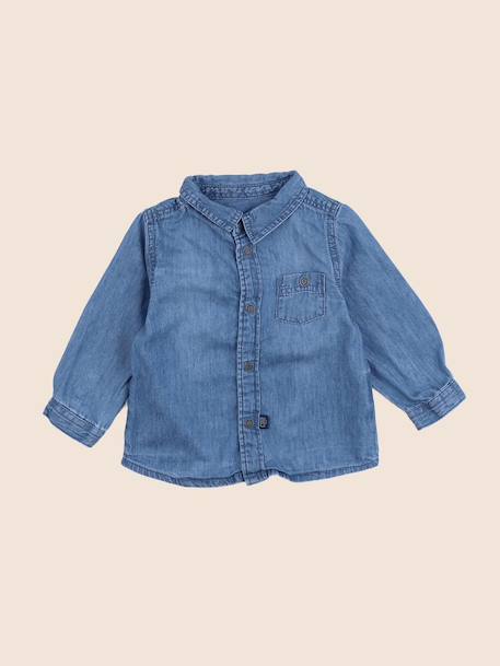Chemise - 12 mois Bleu 1 - vertbaudet enfant 