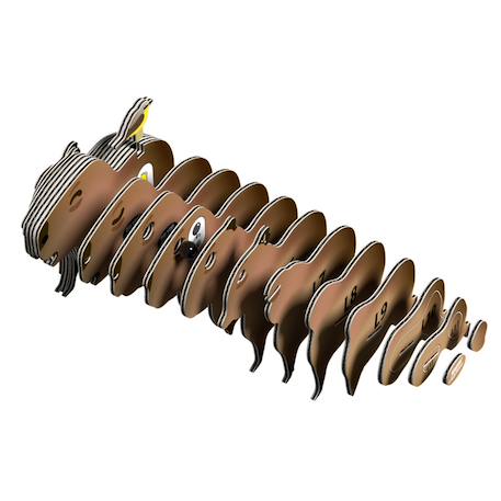 Puzzle 3d - capybara Brown 2 - vertbaudet enfant 