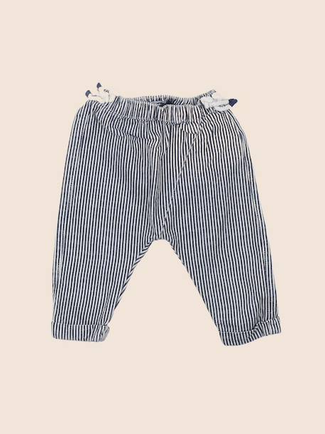 Pantalon - 6 mois Bleu 1 - vertbaudet enfant 
