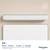 Babysom - matelas bébé 60x120 cm - réversible été/hiver - soutien ferme - sans traitement chimique - certifié oeko-tex - vert Blanc 4 - vertbaudet enfant 