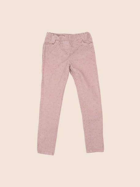 Pantalon - 9 ans Rose, or 1 - vertbaudet enfant 