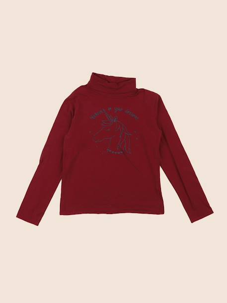 Sous-pull - 10 ans Rouge 1 - vertbaudet enfant 